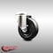 Service Caster 4 Inch 316SS Soft Rubber Wheel Swivel Bolt Hole Caster SCC-SS316BH20S414-SRS - alternate 2